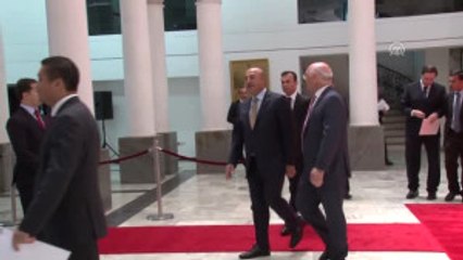 Dışişleri Bakanı Çavuşoğlu Paraguay'da - Imza Töreni