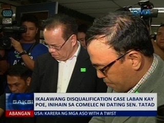 Saksi: Ikalawang DQ case laban kay Poe, inihain sa COMELEC ni dating Sen. Tatad