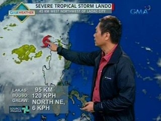 Saksi: Weather update as of 11:40 p.m. (October 19, 2015)