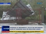 Saksi: Pagbaha at brownout, dulot ng matinding ulan at hanging dala ng bagyong Lando