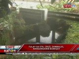 SONA: Tulay sa Sta. Cruz, Zambales, nanganganib bumigay