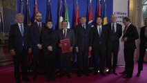 Lancement de l'Alliance du routier par 9 ministres européens du transport