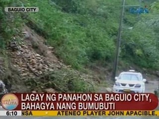 UB: Lagay ng panahon sa Baguio City, bahagya nang bumubuti