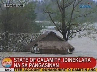 UB: State of calamity, idineklara na sa Pangasinan