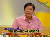 UB: Panayam kay vice presidential candidate Sen. Bongbong Marcos