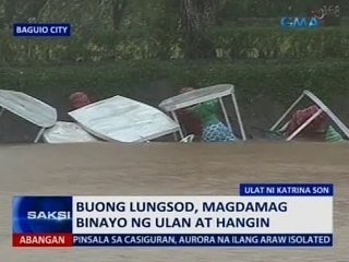 Saksi: 2 bata sa Baguio, patay nang bumagsak ang pader ng kanilang bahay