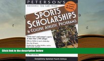 Read Online Sports Schlrshps   Coll Athl Prgs 2000 (Peterson s Sports Scholarships and College