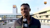 Les declaracions d’Ezekiel Bassey, el nou fitxatge del FC Barcelona B