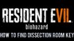 How to find Dissection room key, Resident Evil 7 Biohazard