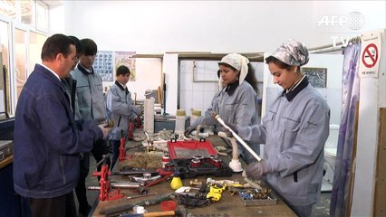 Mujeres en trabajos 'de hombres' en Tayikistán
