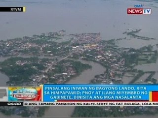 BP: Pinsalang iniwan ng Bagyong Lando, kita sa himpapawid