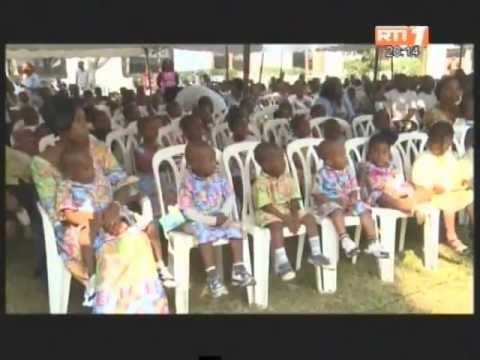 Abobo: Mme Lagarde et Madame Dominique Ouattara font des heureux au village SOS