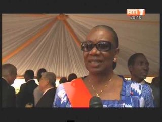 Réactions de quelques participants après la présentation des voeux du corps diplomatique au PR