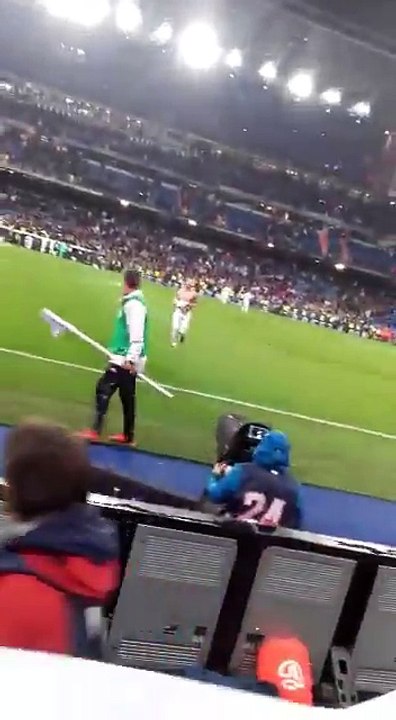 ramos asks for it