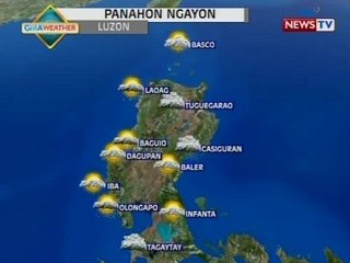 BT: Weather update as of 12:05 p.m. (October 25, 2015)