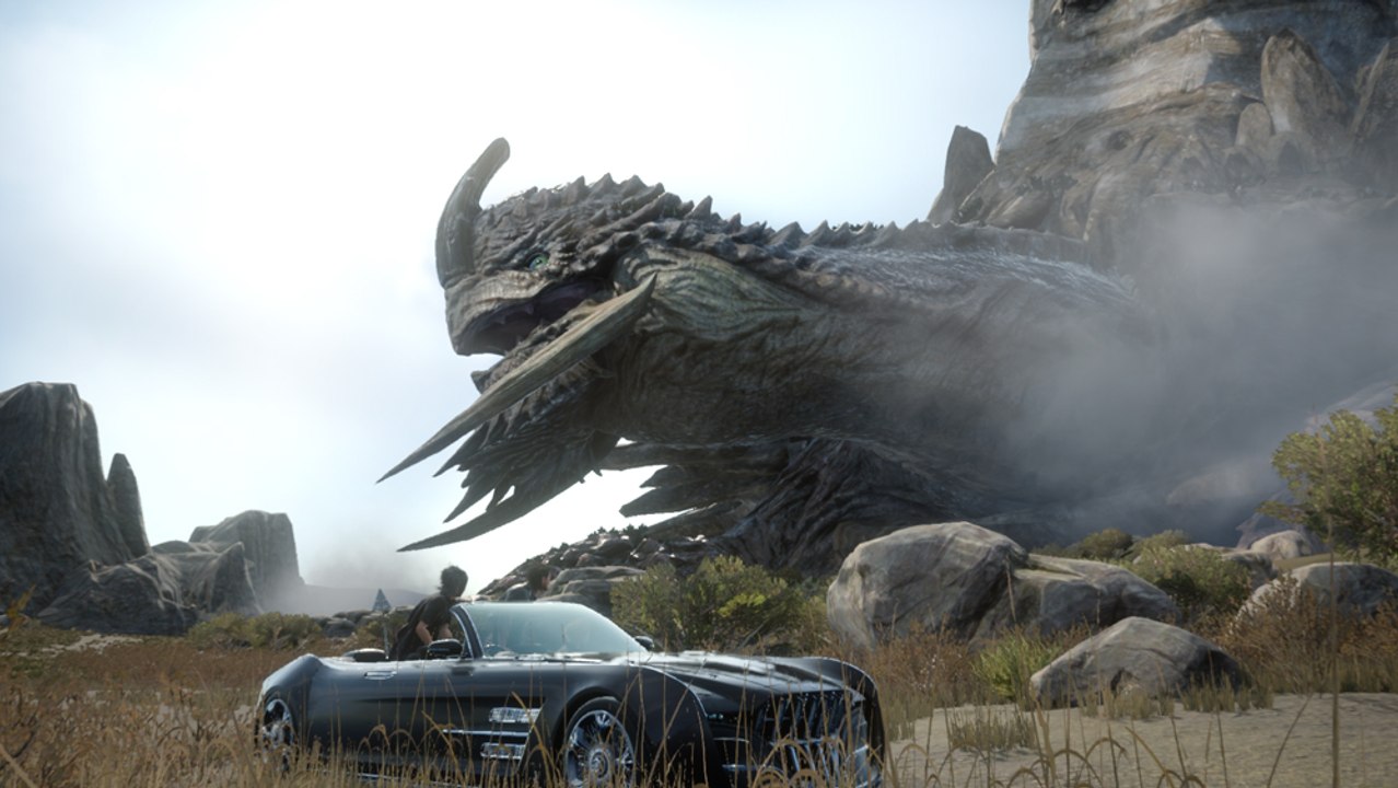 Final Fantasy XV - Lonely Rumblings In Longwythe (Defeating The Adamantoise)
