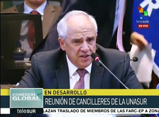 Samper advierte políticas agresivas de EEUU contra Suramérica