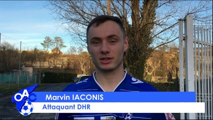 [DHR - 12ème J] OAC - A.S Atlas Paillade: La réaction de Marvin Iaconis