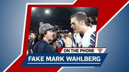 Fake Mark Wahlberg Crowns Pats A Bit Early?