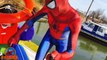 SPIDERMAN Afraid of Spider, Prank on Boat Spider-man vs Spider - Superhero Fun In Real Life - SHMIRL