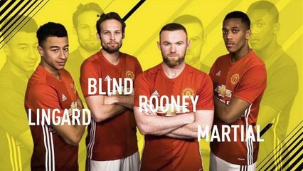 FIFA 17 Manchester United FC Player Tournament ft  Pogba, De Gea, Rooney, Martial