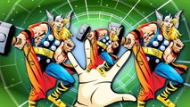 Thor Cartoons Finger Family Nursery Rhymes | Thor Finger Family Children Nursery Rhymes