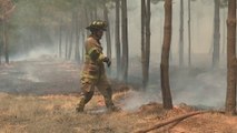 Bomberos de Chile luchan contra el fuego y los pocos recursos para sofocarlo