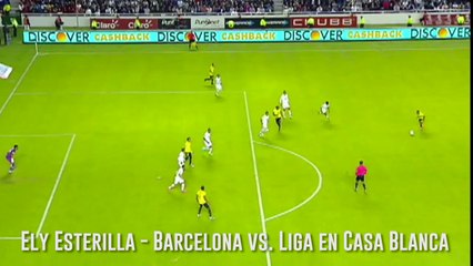 Ely Esterilla - Barcelona vs. Liga - G1