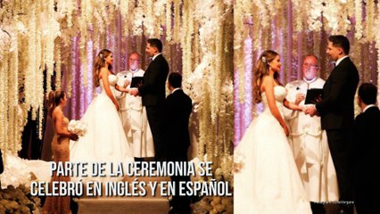 La boda de Sofía Vergara y Joe Manganiello