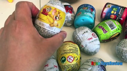 PLAY DOH CAKE Happy Birthday Chocolate Surprise Eggs Mashems and Fashems Surprise Toys Disney Eggs