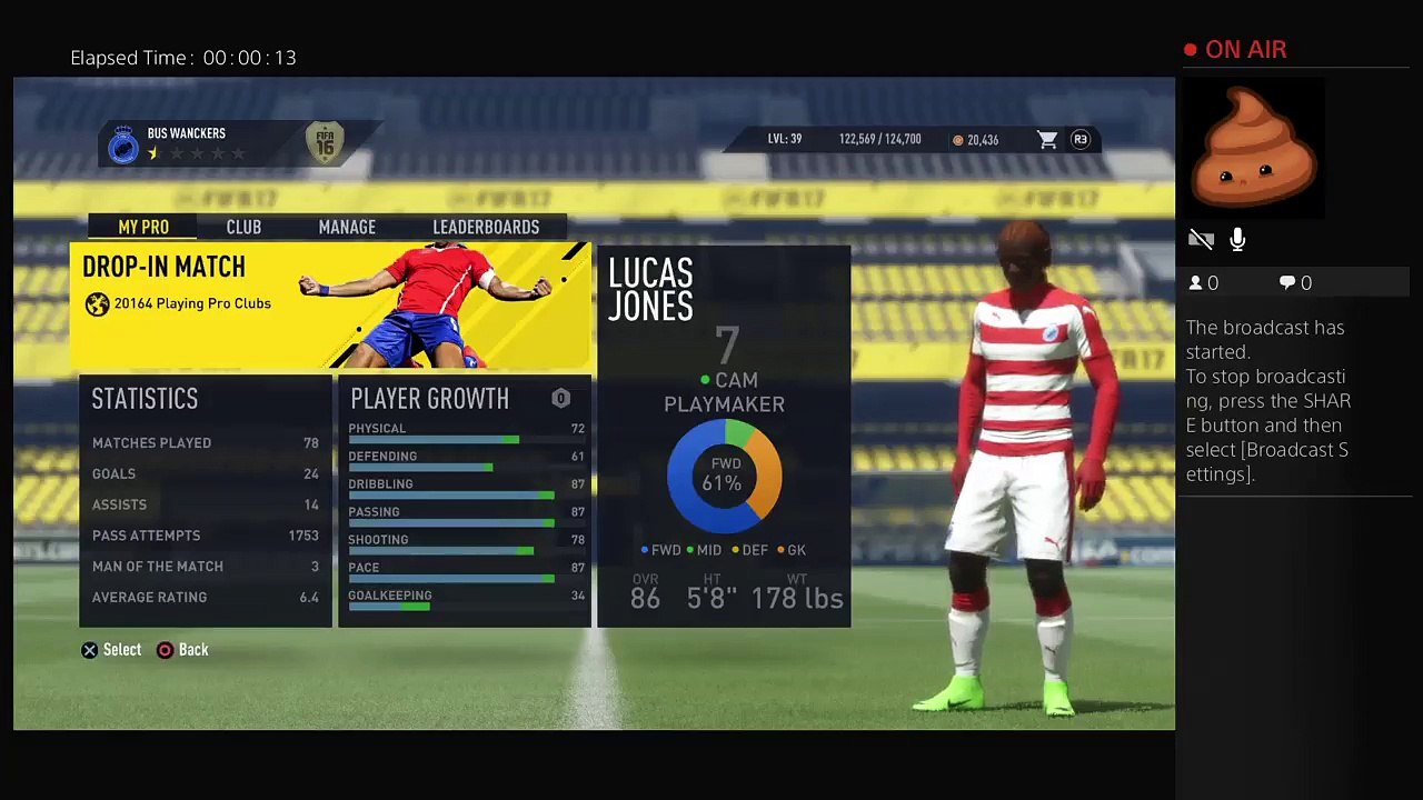 daffyartifact15's live Fifa 17 gameplay (10)