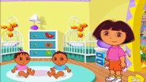 Дора проводник эпизоды для детей на английском языке игры Даша с близнецами Ник младший дети
