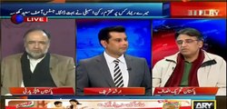 Asad Umer grilled Sharif family for putting all blame on Mian Sharif