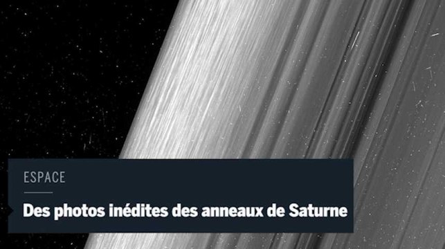 Les anneaux de Saturne comme vous ne les avez jamais vus