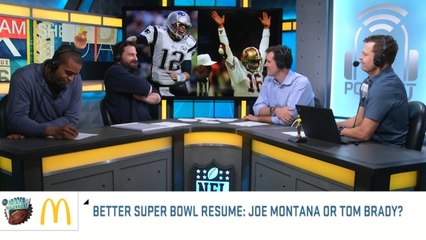 DDFP: Tom Brady vs. Joe Montana