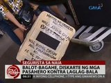 24Oras: Balot-bagahe, diskarte ng mga pasahero kontra laglag-bala