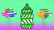 Learn Colors and Color Heart Baby Bottles Coloring Pages for Kids Babies Colors Songs