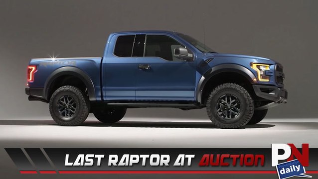 The Last 2017 F-150 Raptor Sold For Big Bucks At Auction