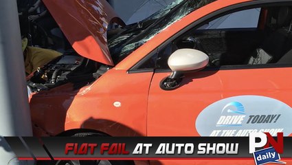 A Fiat 500 Got Away At The L.A. Auto Show!