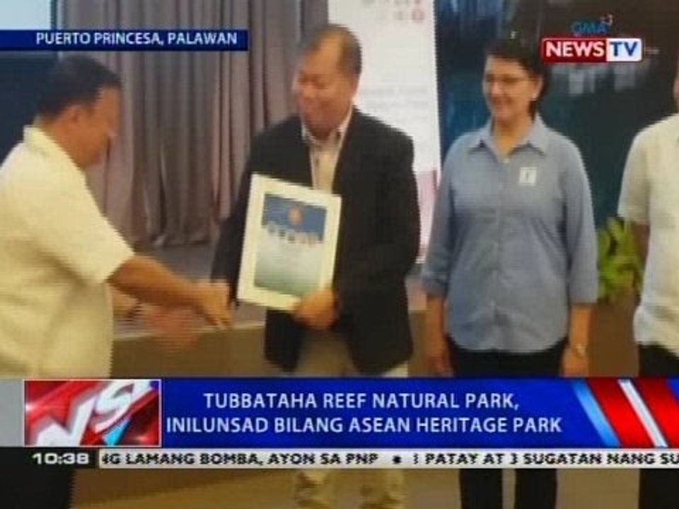 NTVL: Tubbataha Reef Natural Park, inilunsad bilang ASEAN Heritage Park