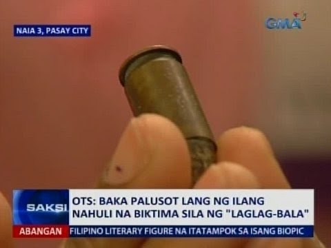 Nasa likod ng Laglag-Bala , sindikatong dawit din sa ibang modus, ayon sa source ng GMA News sa NBI