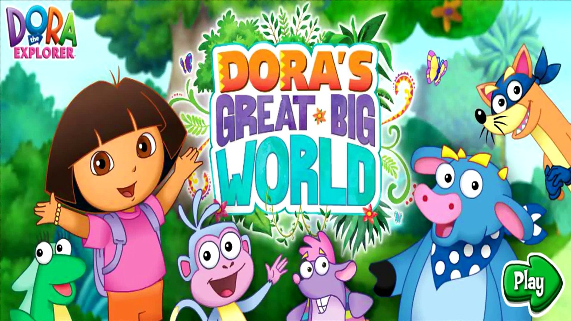 Дора исследователь Дора большой большой мир Часть 1 игры для детей полный HD детские видео