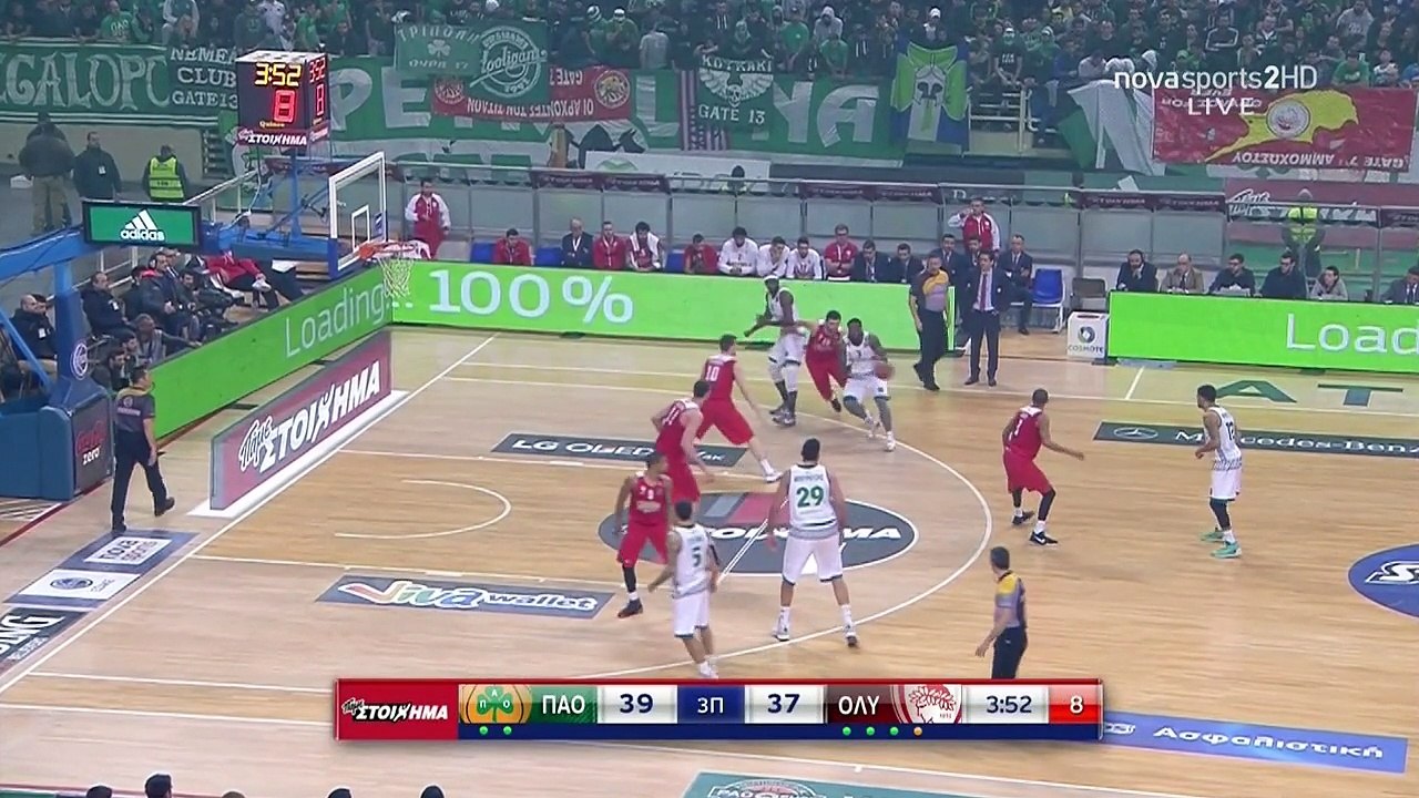 ΠΑΝΑΘΗΝΑΙΚΟΣ - ΟΛΥΜΠΙΑΚΟΣ BASKET LEAGUE 2016-17...