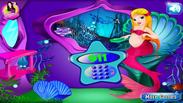 Русалка новорожденный ребенок уход | лучшие игры для девочек детские игры играть