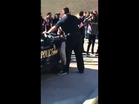 Cop Pepper Sprays School Kids as they Express Outrage Over Officer Assaulting 8th-Grader