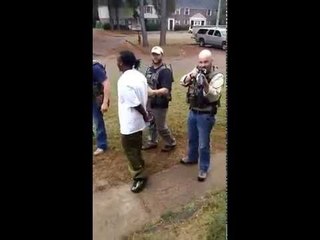 Innocent Pregnant Woman & Her Fiancee Have Gun Drawn On Them For Filming Man's Arrest