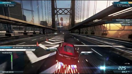 NFS Most Wanted 2012:Gameplay | Jaguar XKR all races (PC HD)