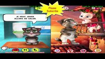 My Nice Talking Cat Tom -Vs- My Talking Angela - Great Makeover Gameplay for kids HD