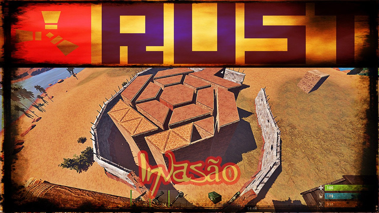 RUST INVASÃO! quase de merda!