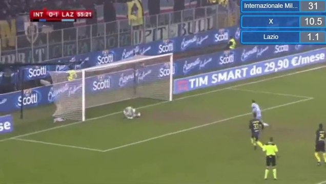 Lucas Biglia Penalty Goal HD - Internazionale 0-2 Lazio - 31.01.2017 HD